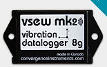 Data logger vibrazioni wireless 8g 